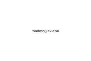 wodeshijiexiazai