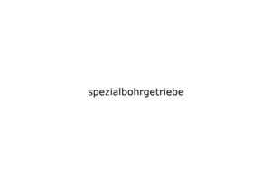 spezialbohrgetriebe