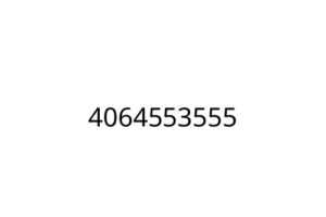 4064553555