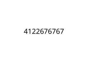 4122676767