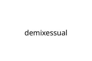 demixessual