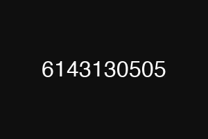 6143130505