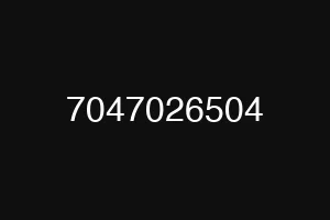 7047026504