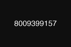 8009399157