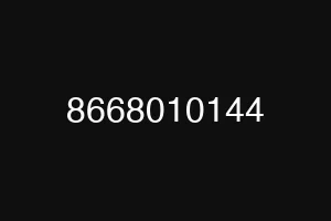 8668010144