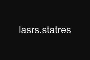 lasrs.statres