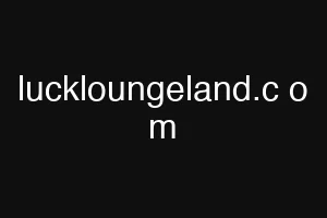 luckloungeland.c o m